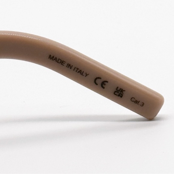 NEW SAINT LAURENT SL 534 SUNRISE 007 WOMEN SUNGLASSES SL534 BEIGE GREEN EYEWEAR - Picture 10 of 11